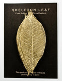 Rubber Tree Leaves - Gold