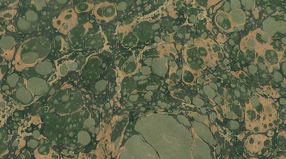 Italian Marble Stone Pattern - Greens, Gold
