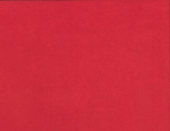 Solid Color Kozo - Cherry Red