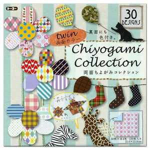 Double-sided Chiyogami Paper 30 Patterns