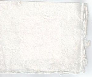 Handmade Paper - Cloud White