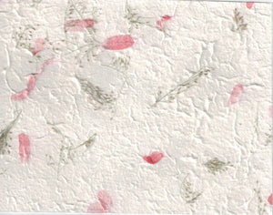 Handmade Paper - Floral Magenta