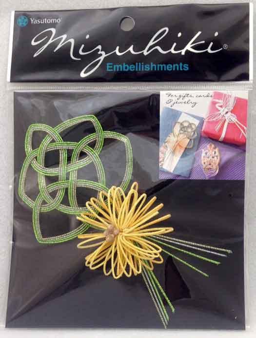 Mizuhiki Embellishment - Chrysanthemum