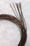 Mizuhiki - Brown Speckles on Gold Foil